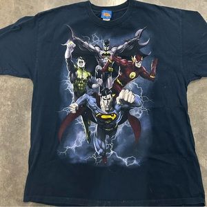 Vintage DC comics Justice league shirt